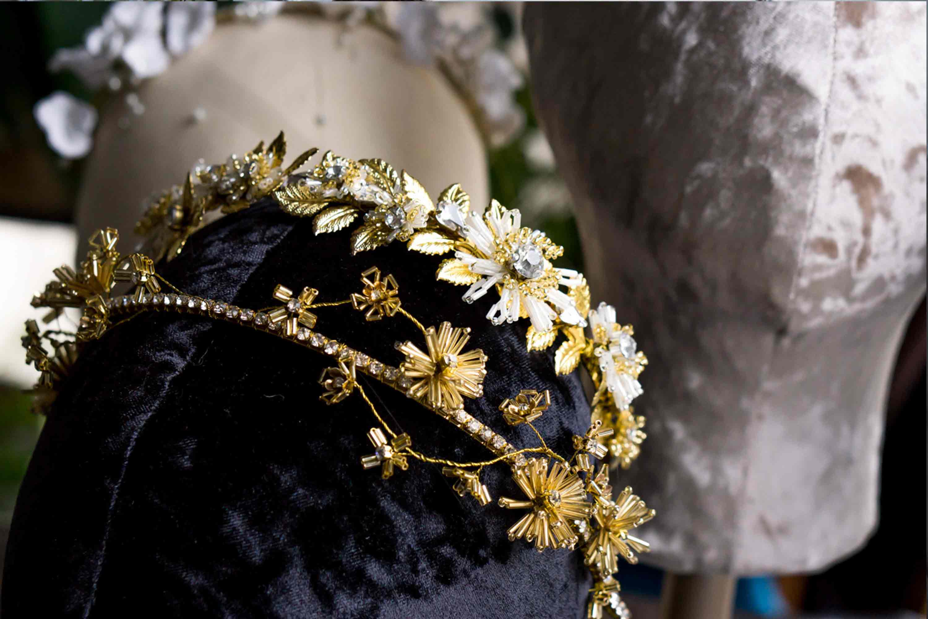 Elegant bridal accessories collection featuring veils, jewelry, and headpieces, designed to complete the perfect wedding look from head to toe.