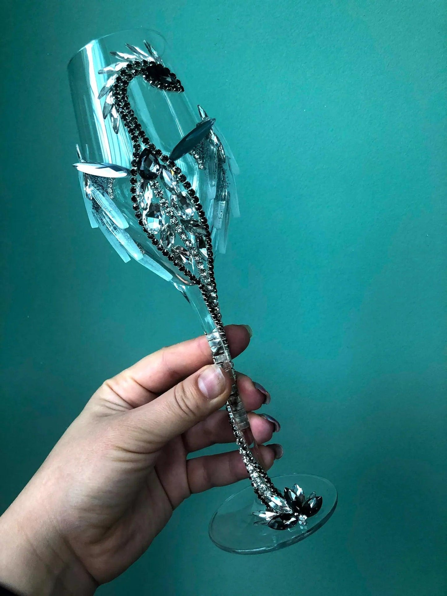 Dragon's Toast Champagne Glass
