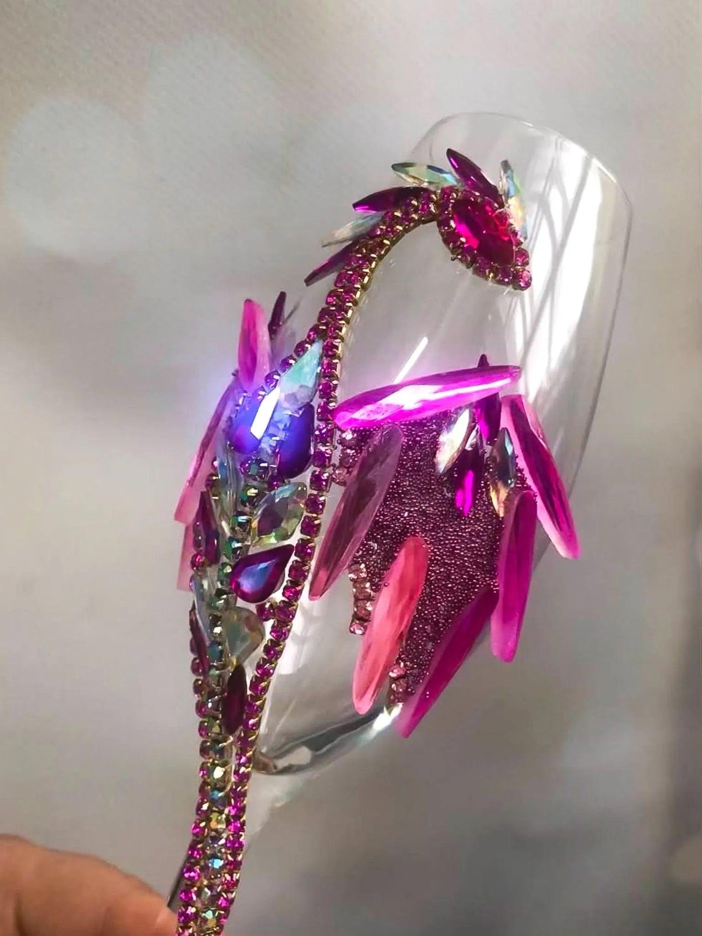 Pink Panache: Dragon Lover's Toasting Glass