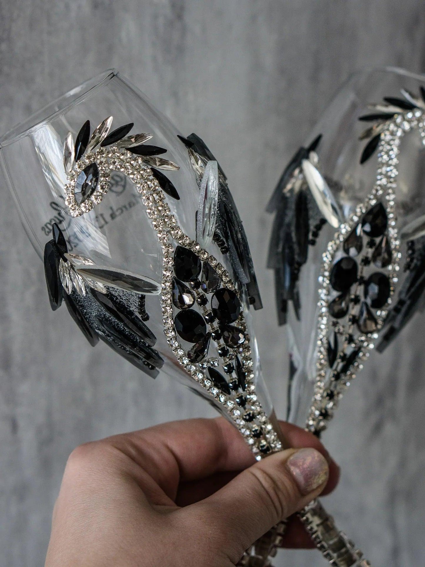 Silver Serenity: Dragon-Adorned Elegance