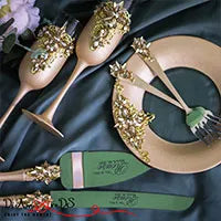wedding ceremony set in one design for any wedding theme