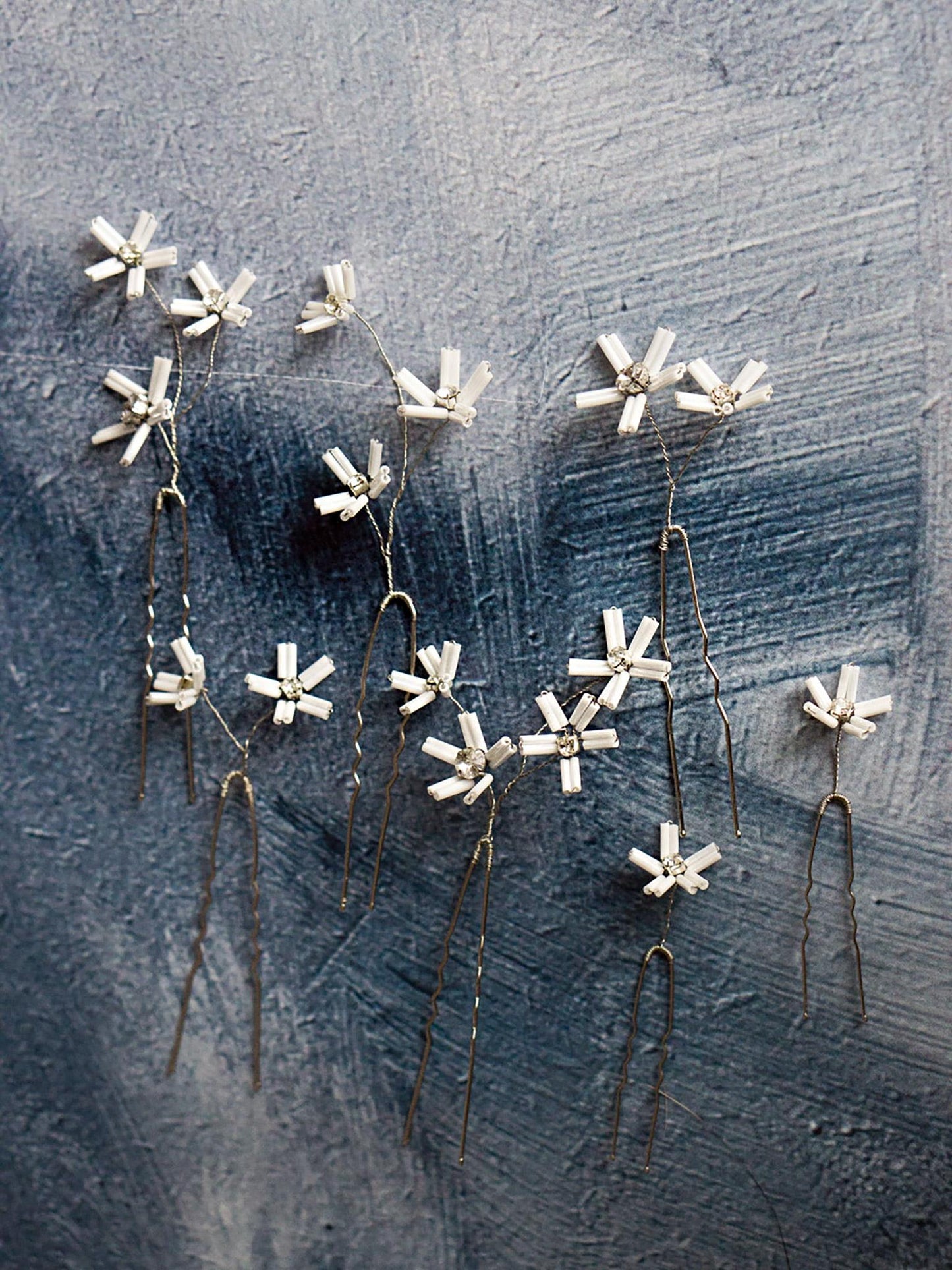 Beautiful Floral Hair Clips for Bride or Bridesmaids