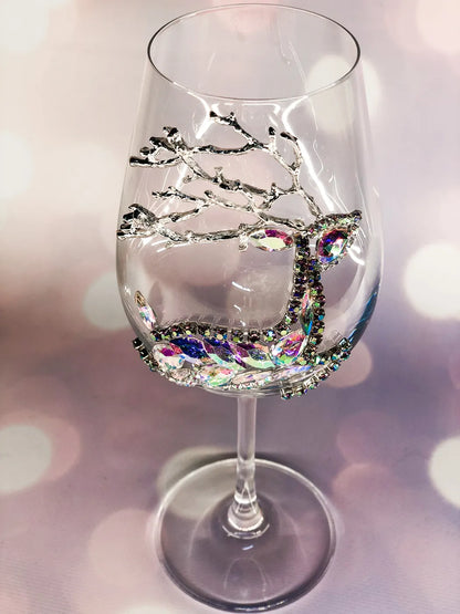 Christmas Deer Wine Glass - Best Gift for Friends and Family