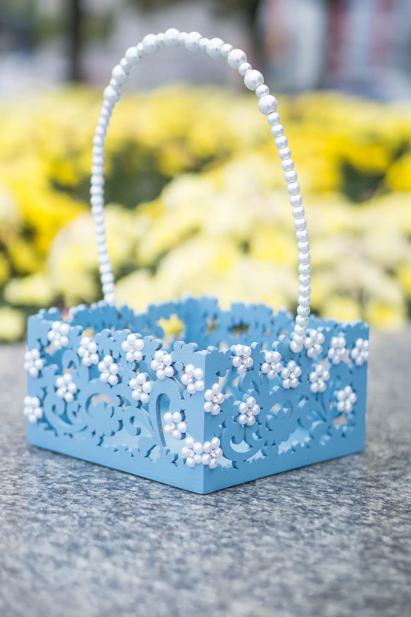 Eco-Friendly Wedding Flower Basket
