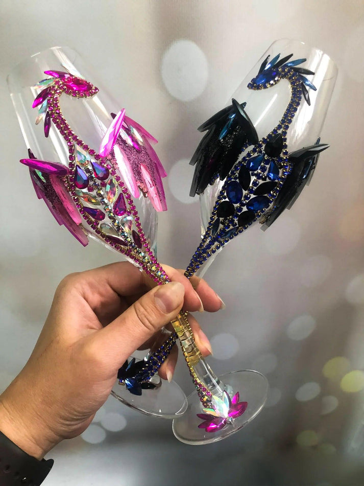 Dragon Lover's Toasting Glass
