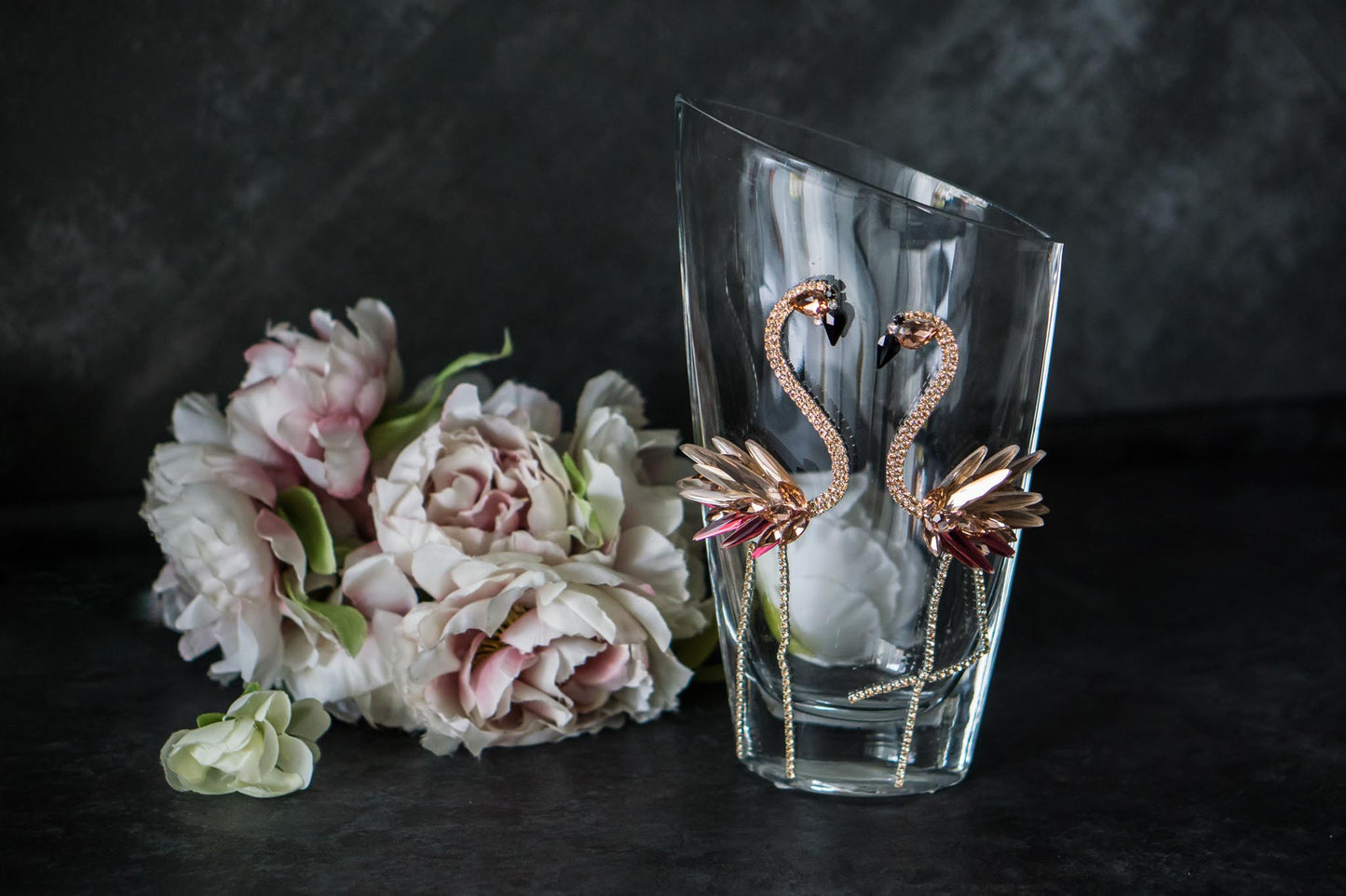 Exquisite flamingo gift for weddings