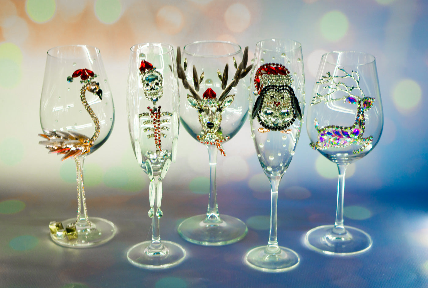 Christmas Deer Wine Glass - Best Gift for Friends and Family